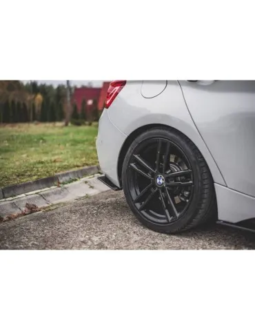 sport Durabilité Lame de Pare-chocs Arrière V.3 BMW 1 F20 M140i - Maxton