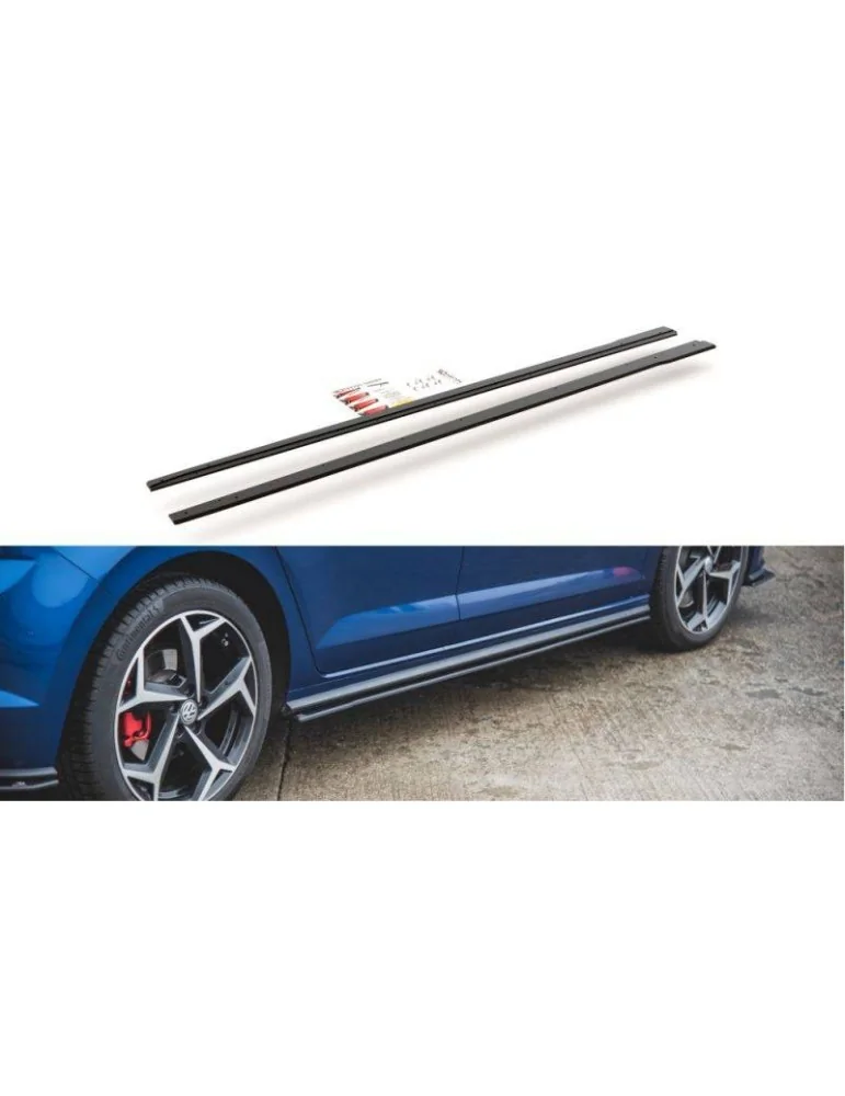 Sports Durabilité Extension / Rajout de Bas de caisse VOLKSWAGEN Polo GTI Mk6 - Maxton