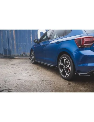 Sports Durabilité Extension / Rajout de Bas de caisse + Volets latéraux VOLKSWAGEN Polo GTI Mk6 - Maxton