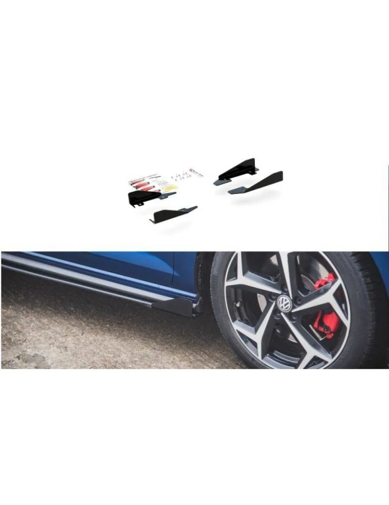 Volets latéraux VOLKSWAGEN Polo GTI Mk6 Rabats - Maxton