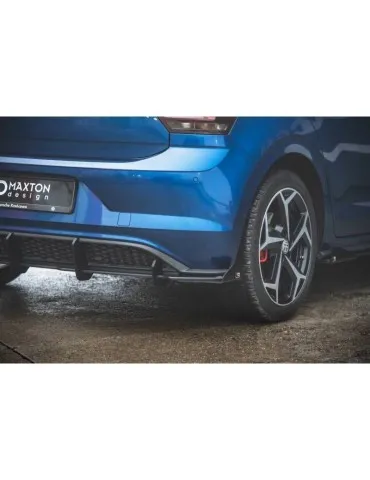 Sports Durabilité Diffuseur Arrière Complet + Volets latéraux VOLKSWAGEN Polo GTI Mk6 - Maxton