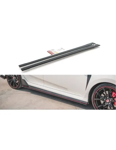 Sports Durabilité Extension / Rajout de Bas de caisse V.2 HONDA CIVIC X Type-R - Maxton