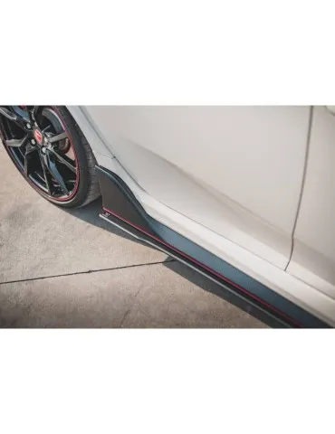 Sports Durabilité Extension / Rajout de Bas de caisse V.2 HONDA CIVIC X Type-R - Maxton
