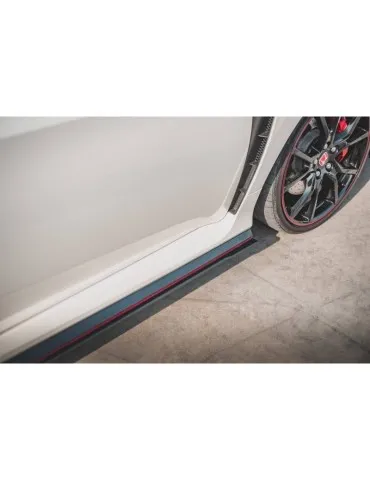 Sports Durabilité Extension / Rajout de Bas de caisse V.2 HONDA CIVIC X Type-R - Maxton