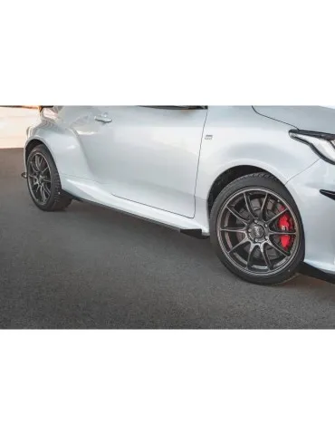 Sports Durabilité Extension / Rajout de Bas de caisse + Volets latéraux TOYOTA GR YARIS Mk4 - Maxton