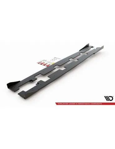 Sports Durabilité Extension / Rajout de Bas de caisse + Volets latéraux FORD FOCUS RS MK3 - Maxton