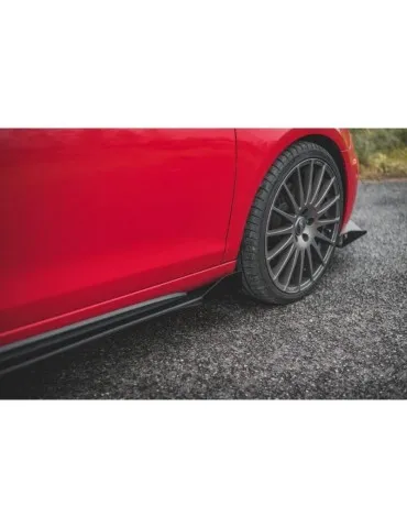 Sports Durabilité Extension / Rajout de Bas de caisse + Volets latéraux VOLKSWAGEN GOLF GTI Mk6 - Maxton