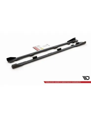 Sports Durabilité Extension / Rajout de Bas de caisse + Volets latéraux VOLKSWAGEN GOLF GTI Mk6 - Maxton