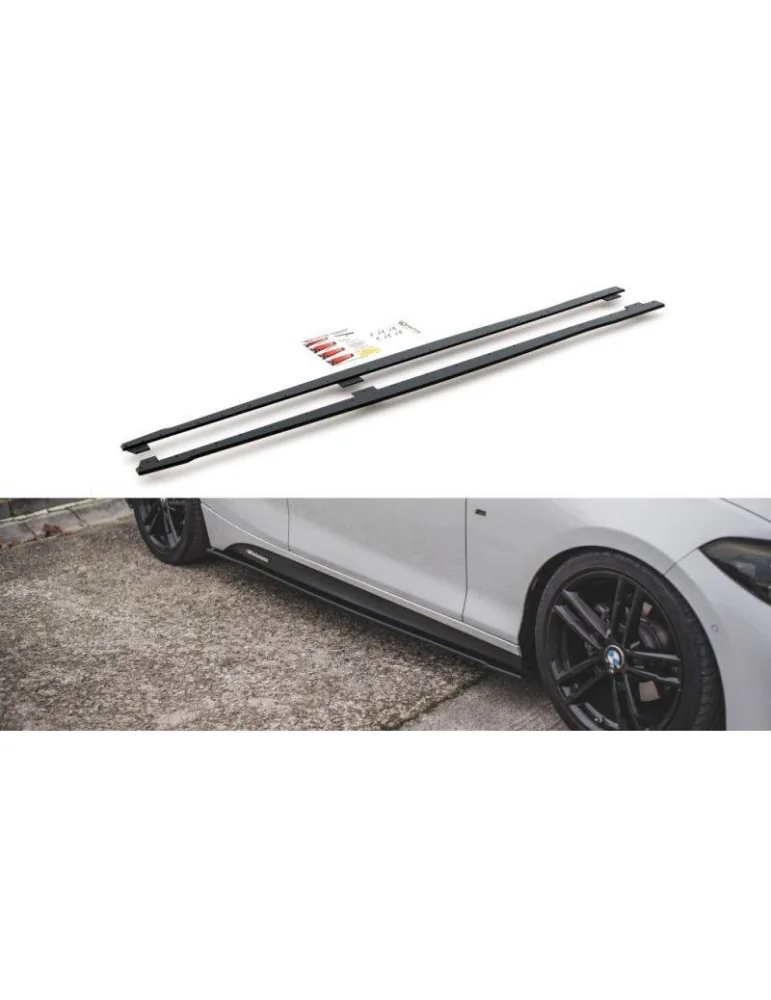Sports Durabilité Extension / Rajout de Bas de caisse V.2 BMW 1 F20 M135i / M140i / M-Pack - Maxton