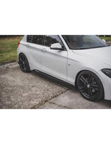 Sports Durabilité Extension / Rajout de Bas de caisse V.2 BMW 1 F20 M135i / M140i / M-Pack - Maxton