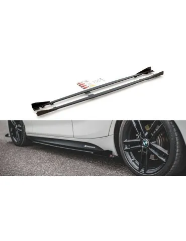 Sports Durabilité Extension / Rajout de Bas de caisse V.2 + Volets latéraux BMW 1 F20 M135i / M140i / M-Pack - Maxton