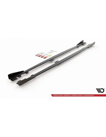 Sports Durabilité Extension / Rajout de Bas de caisse V.2 + Volets latéraux BMW 1 F20 M135i / M140i / M-Pack - Maxton