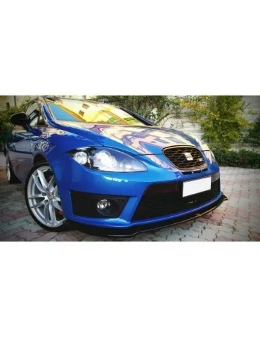 Lame de Pare-chocs Avant V.1 SEAT LEON MK2 CUPRA FR (Après Facelift) - Maxton