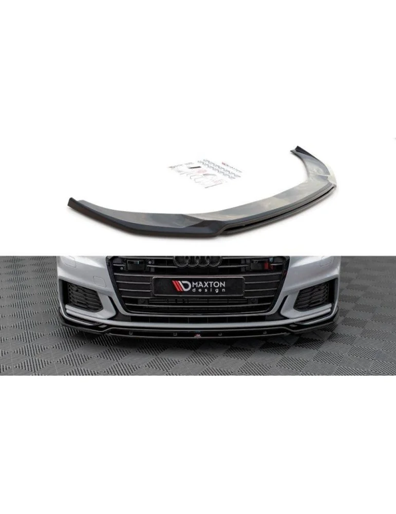 Lame de Pare-chocs Avant V.3 AUDI A6 S-LINE / S6 C8 - Maxton