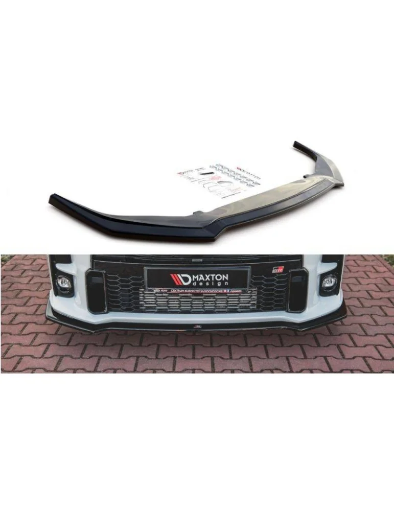 Lame de Pare-chocs Avant V.1 TOYOTA GR YARIS Mk4 - Maxton