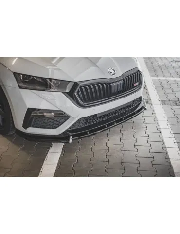 Lame de Pare-chocs Avant V.1 SKODA OCTAVIA RS Mk4 - Maxton