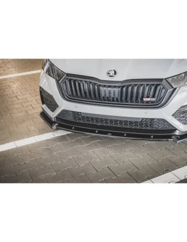 Lame de Pare-chocs Avant V.1 SKODA OCTAVIA RS Mk4 - Maxton