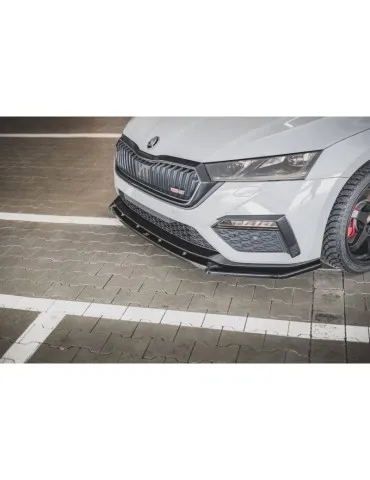 Lame de Pare-chocs Avant V.1 SKODA OCTAVIA RS Mk4 - Maxton