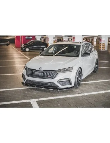 Lame de Pare-chocs Avant V.1 SKODA OCTAVIA RS Mk4 - Maxton
