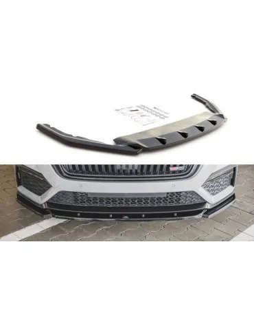 Lame de Pare-chocs Avant V.3 SKODA OCTAVIA RS Mk4 - Maxton