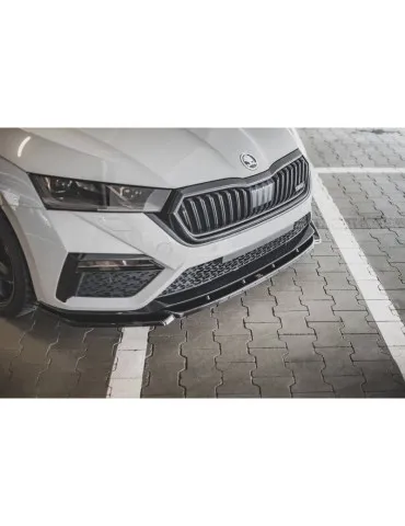 Lame de Pare-chocs Avant V.3 SKODA OCTAVIA RS Mk4 - Maxton