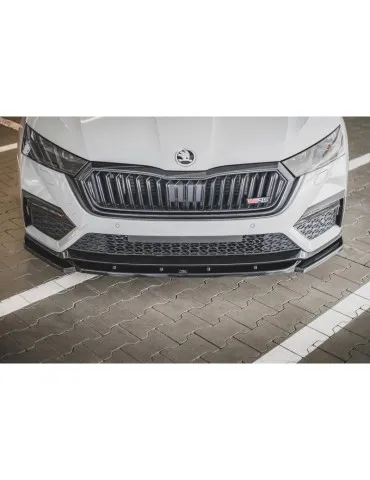 Lame de Pare-chocs Avant V.3 SKODA OCTAVIA RS Mk4 - Maxton