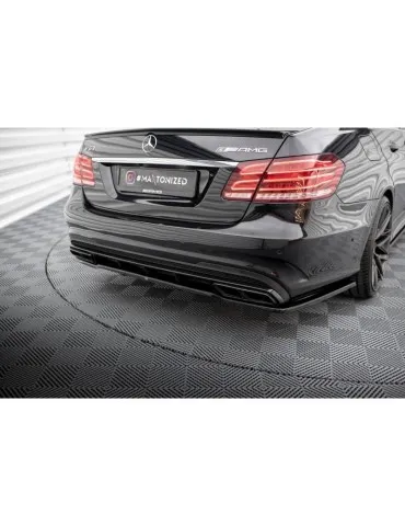Diffuseur central Arrière (avec une barre verticale) MERCEDES-BENZ E63 AMG Sedan W212 Facelift - Maxton