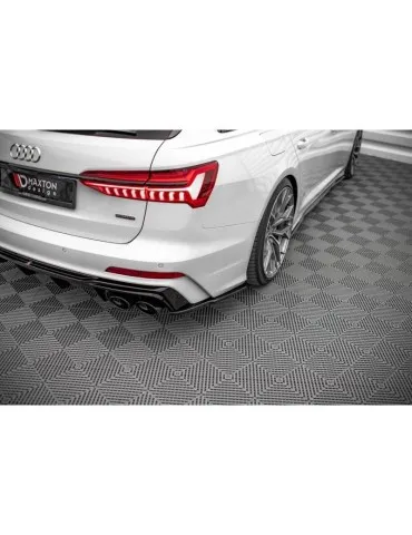 Lame de pare-chocs Latérales Arrière AUDI A6 S-LINE / S6 C8 - Maxton