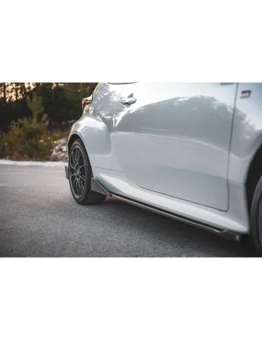 Extension / Rajout de Bas de caisse V.2 + Ailerons TOYOTA GR YARIS Mk4 - Maxton