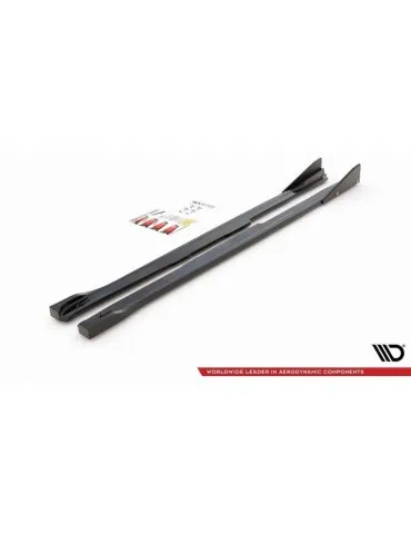Extension / Rajout de Bas de caisse V.2 + Ailerons TOYOTA GR YARIS Mk4 - Maxton