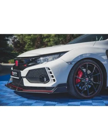 sport Durabilité Lame de Pare-chocs Avant HONDA CIVIC X Type-R - Maxton
