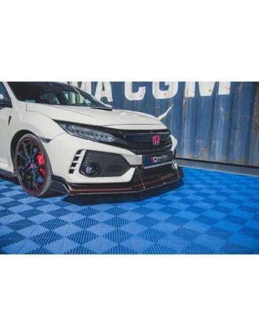 sport Durabilité Lame de Pare-chocs Avant HONDA CIVIC X Type-R - Maxton