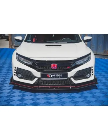 sport Durabilité Lame de Pare-chocs Avant HONDA CIVIC X Type-R - Maxton