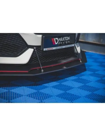 sport Durabilité Lame de Pare-chocs Avant HONDA CIVIC X Type-R - Maxton