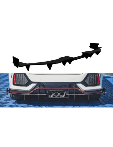 Sports Durabilité Diffuseur Arrière Complet HONDA CIVIC X Type R - Maxton