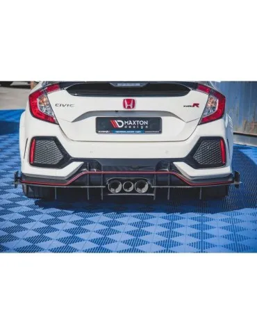 Sports Durabilité Diffuseur Arrière Complet HONDA CIVIC X Type R - Maxton