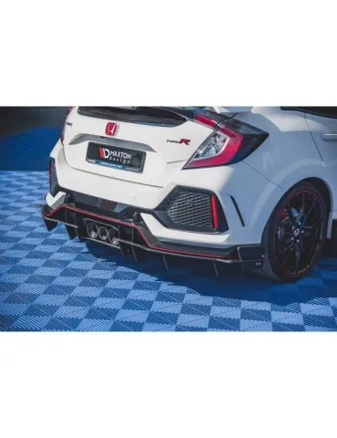 Sports Durabilité Diffuseur Arrière Complet HONDA CIVIC X Type R - Maxton