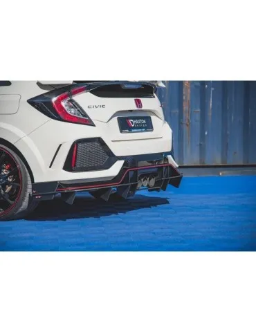 Sports Durabilité Diffuseur Arrière Complet HONDA CIVIC X Type R - Maxton