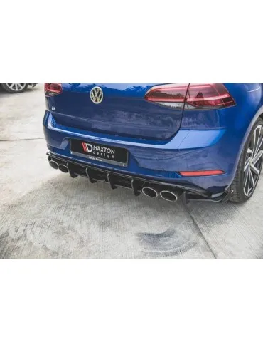 sport Durabilité Central Diffuseur Arrière VW GOLF 7 R Facelift - Maxton