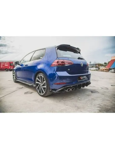 sport Durabilité Central Diffuseur Arrière VW GOLF 7 R Facelift - Maxton