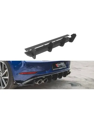 sport Durabilité Central Diffuseur Arrière VW GOLF 7 R Facelift - Maxton