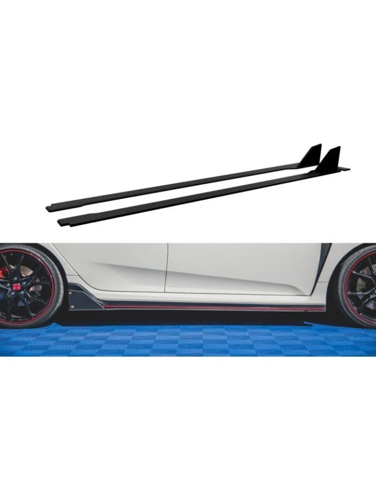 Sports Durabilité Extension / Rajout de Bas de caisse HONDA CIVIC X Type-R - Maxton