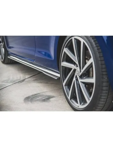 Sports Durabilité Extension / Rajout de Bas de caisse VW GOLF 7 R / R-Line Facelift - Maxton