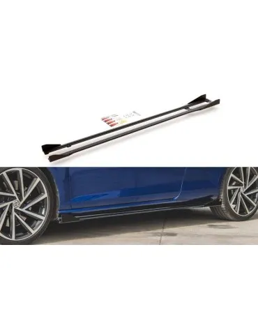 Sports Durabilité Extension / Rajout de Bas de caisse + Volets latéraux VW GOLF 7 R / R-Line Facelift - Maxton