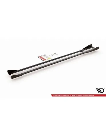 Sports Durabilité Extension / Rajout de Bas de caisse + Volets latéraux VW GOLF 7 R / R-Line Facelift - Maxton