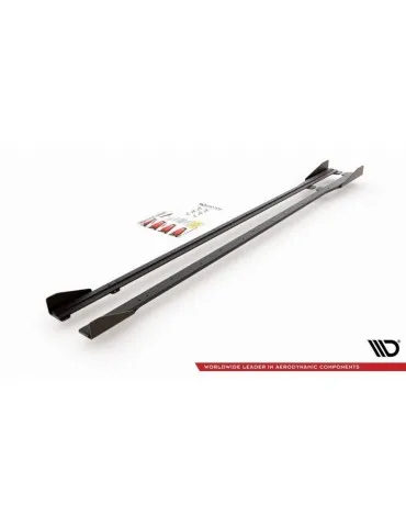 Sports Durabilité Extension / Rajout de Bas de caisse + Volets latéraux VW GOLF 7 R / R-Line Facelift - Maxton