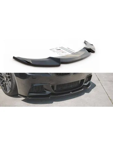 Lame de Pare-chocs Avant V.3 BMW 5 F10/F11 M-Pack - Maxton