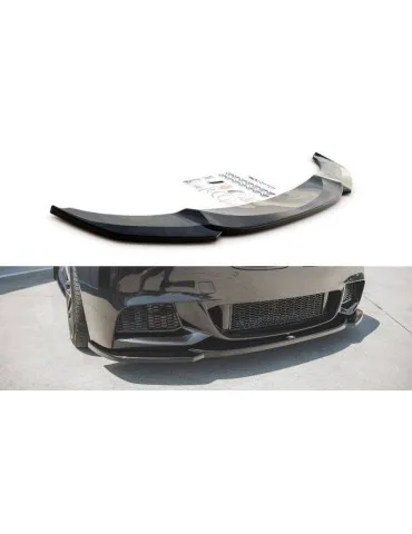 Lame de Pare-chocs Avant V.4 BMW 5 F10/F11 M-Pack - Maxton