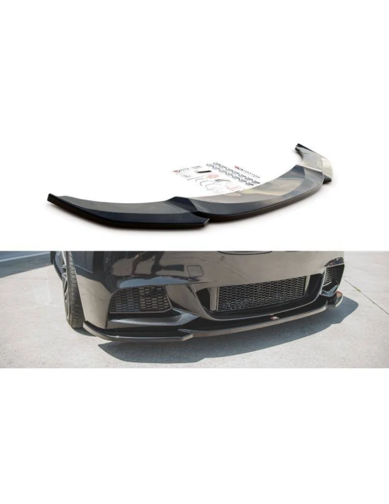 Lame de Pare-chocs Avant V.4 BMW 5 F10/F11 M-Pack - Maxton