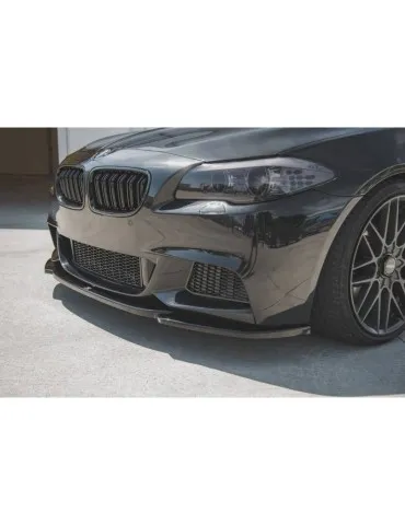 Lame de Pare-chocs Avant V.4 BMW 5 F10/F11 M-Pack - Maxton